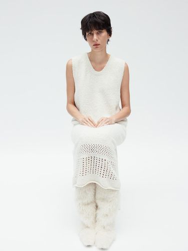 ATRO KNIT DRESS (MILK) - H8 - Modalova