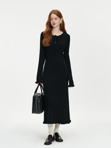 WD_Frilled edge knit dress - We’Dee - Modalova