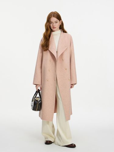 WD_Woolen gold button coat_PINK - We’Dee - Modalova