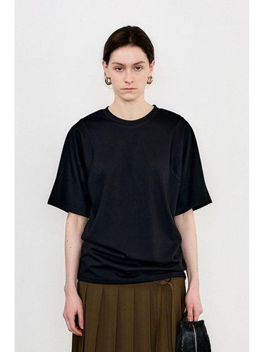 Black short sleeve T-shirt - J KOO - Modalova