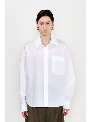 White Oversized Shirt - J KOO - Modalova