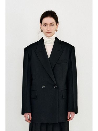 Black Tailored Blazer - J KOO - Modalova