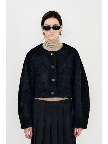 A black round sleeve jacket - J KOO - Modalova