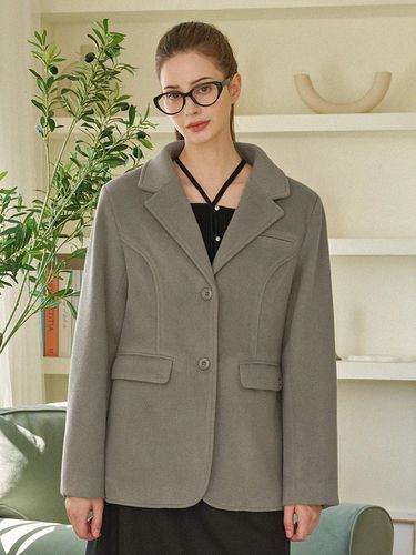 Groovy Tailored Wool Half-Length Coat - MICANE - Modalova