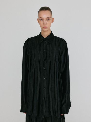 ZLAIRE Pleated Shirts - Black - EENK - Modalova