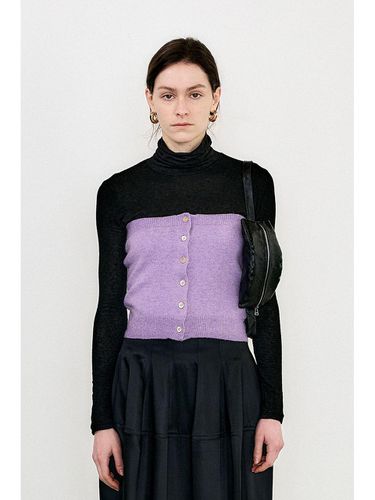 Purple Tube Top Sweater - J KOO - Modalova