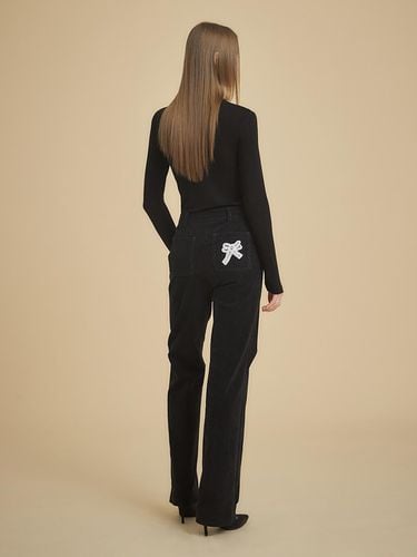 CODUROY RIBBON PANTS - BLACK - JOHNNY HATES JAZZ - Modalova