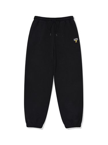 Basic sweat jogger pants black - Wacky Willy - Modalova