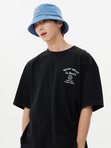 Basic bucket hat indigo - Wacky Willy - Modalova