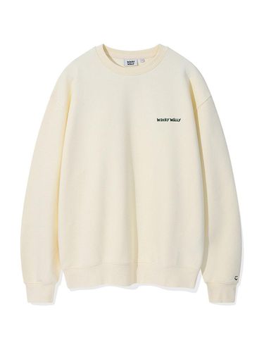 Signature sweatshirt_Light Beige - Wacky Willy - Modalova