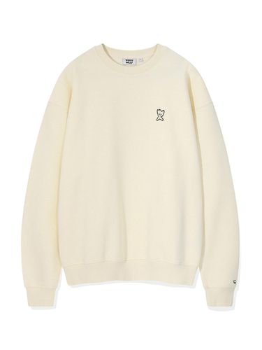 Wappen sweatshirt_Light Beige - Wacky Willy - Modalova