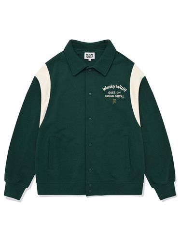 Sweat varsity Jumper _ green - Wacky Willy - Modalova