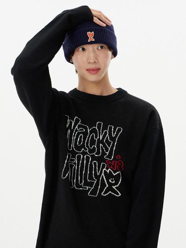 Wakiwili Basic Beanie Navy - Wacky Willy - Modalova