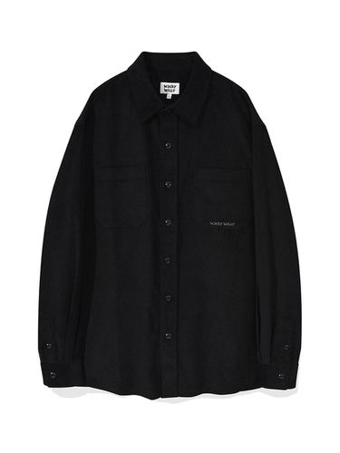 Corduroy Shirt Black - Wacky Willy - Modalova