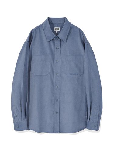 Corduroy Shirt Blue - Wacky Willy - Modalova