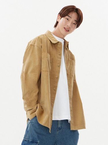 Corduroy Shirt Beige - Wacky Willy - Modalova