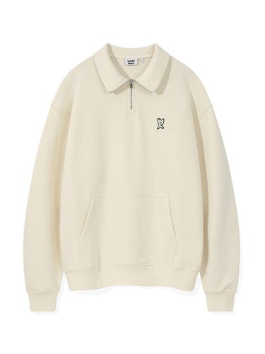 Basic Logo Wappen Half Zip-Up - Wacky Willy - Modalova