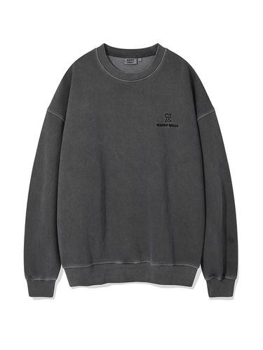 Logo Pigment Sweatshirt Charcoal - Wacky Willy - Modalova