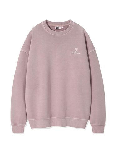 Logo Pigment Sweatshirt Pink - Wacky Willy - Modalova