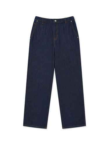 Straight denim pants_Indigo Blue - Wacky Willy - Modalova