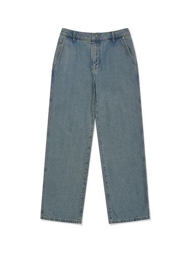 Straight denim pants light blue - Wacky Willy - Modalova