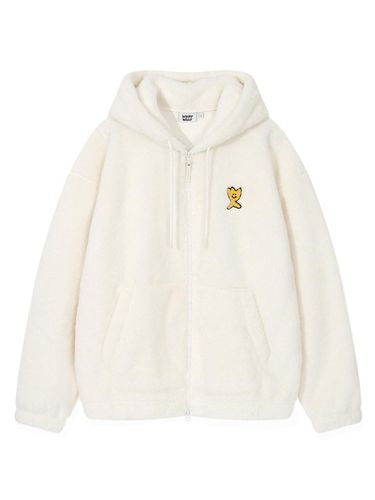 Fluffy Hooded Jumper _Light Beige - Wacky Willy - Modalova