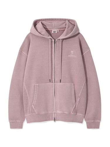 Pigment Hood Zip-Up Pink - Wacky Willy - Modalova