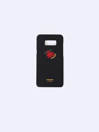 Red Rose With Cell Phone Case CCB007 Blac - CHUBASCO - Modalova