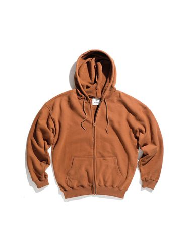 Chewbascaux Basic pull zipup Hoodie BH202 Brown - CHUBASCO - Modalova