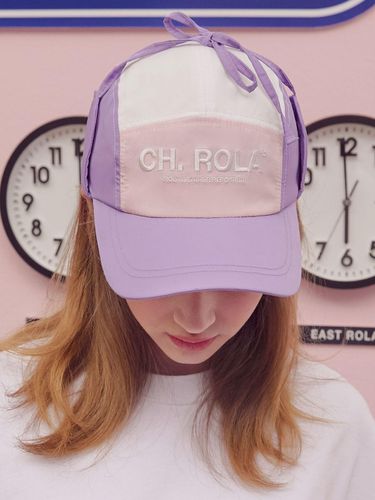 COLOR BLOCK CAMP CAP purple - ROLAROLA - Modalova