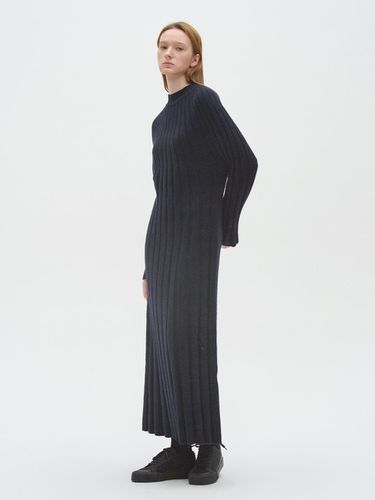 Albi Wool Dress Navy - JRIUM - Modalova