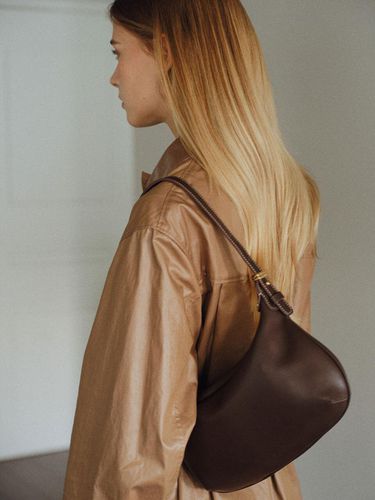 Veneta Hobo Bag Small Brown - demeriel - Modalova