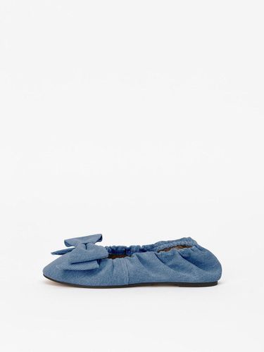 Dorothee Ribbon Flats in SOFT CHAMBRAY - CHAUSSURE LAPIN - Modalova