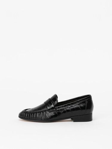 Solene Soft Loafers in BLACK RIPPLE - CHAUSSURE LAPIN - Modalova