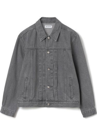 Double soft denim jacket [Gray] - Millo Archive - Modalova