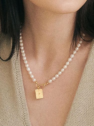 Sparkles in me Pearl Necklace - GD - WorthWord - Modalova