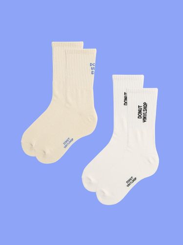 Exclusive] [SET] Crew Socks - DONUTVINYLSHOP - Modalova