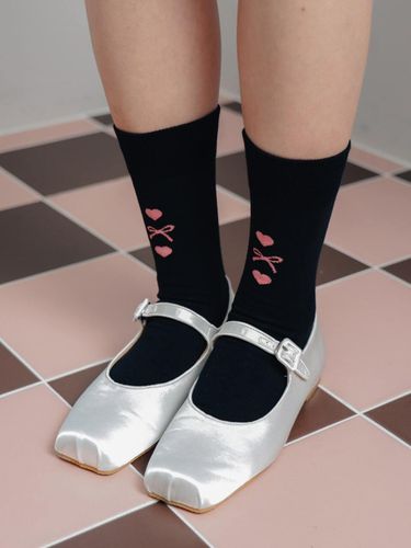 Heart blending socks - DONUTVINYLSHOP - Modalova