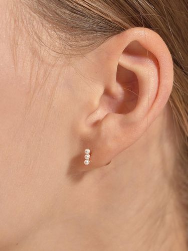 K Triple Pearl Piercing JPG14Y23UF019 - JUU - Modalova