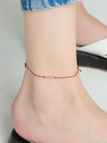 K Silk Slim Ball Anklet BFBDA366 - JUU - Modalova