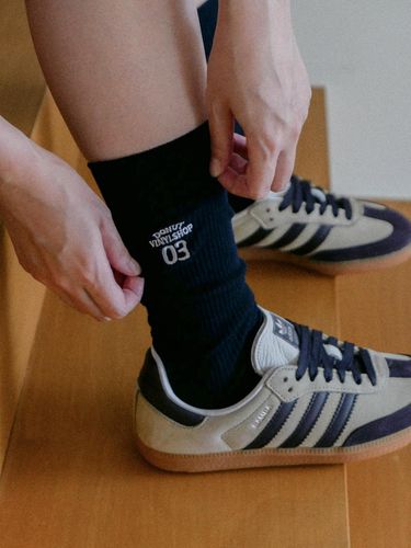 School look essential Socks - navy - DONUTVINYLSHOP - Modalova