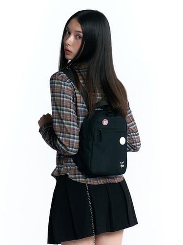 Cheek Check mini backpack [Black] - KIRSH - Modalova