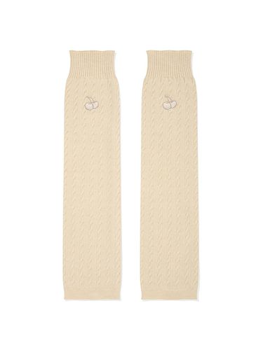 RED Cable Knit Leg Warmer [white] - KIRSH - Modalova