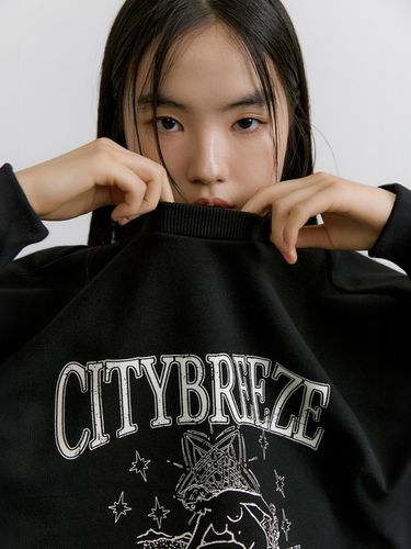 Essential Starlit City Graphic Sweatshirt - CITYBREEZE - Modalova