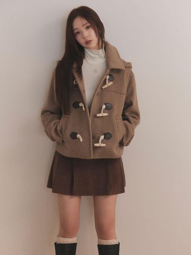 Wool Duffle Coat - 2COLORS - CITYBREEZE - Modalova