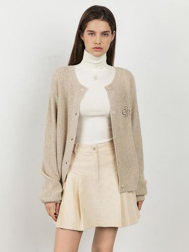 Muffler Set Cashmere Cardigan - CITYBREEZE - Modalova