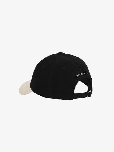 Circle Logo Corduroy Color Ball Cap_BLACK - CITYBREEZE - Modalova