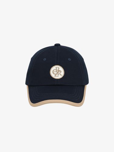 Circle Logo Trimming Ball Cap_NAVY - CITYBREEZE - Modalova