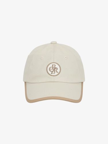 Circle Logo Trimming Ball Cap_BEIGE - CITYBREEZE - Modalova