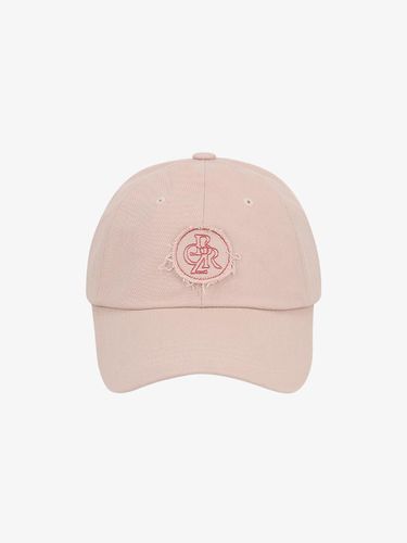 Circle Logo Applique Ball Cap_PINK - CITYBREEZE - Modalova